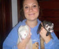 Mandy with Nipper and Slinky